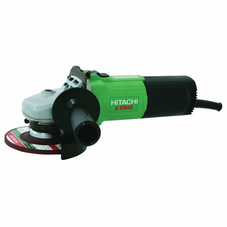 METABO HPT Metabo HPT G12SA3M Angle Grinder, 8 A, 5/8-11 Spindle, 4-1/2 in Dia Wheel, 10,000 rpm Speed G12SA3
